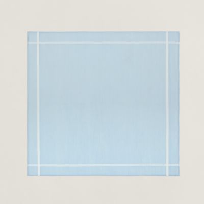 HERMES ハンカチ 青 806500013227000-5_d0727775-